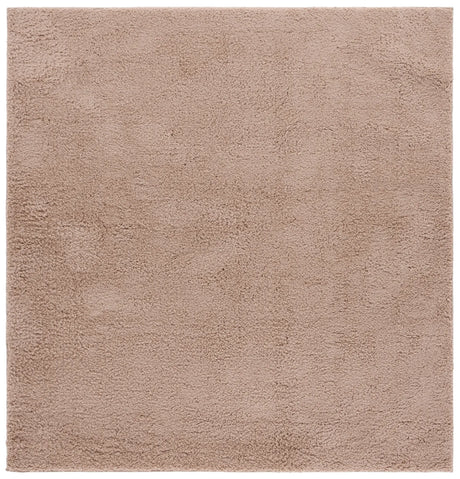 Safavieh Rumi Shag 6'-7" x 6'-7" Rug in Beige