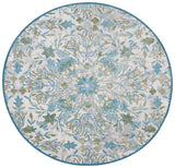 Safavieh Barbados 500 6'-6" x 6'-6" Rug in Ivory / Light Blue