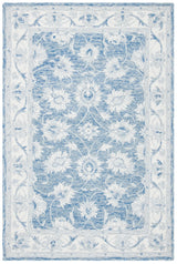 Safavieh Micro-Loop 3'-0" x 5'-0" Rug in Blue / Ivory