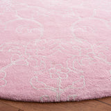 Safavieh Fifth Avenue 7'-0" x 7'-0" Rug in Pink / Ivory