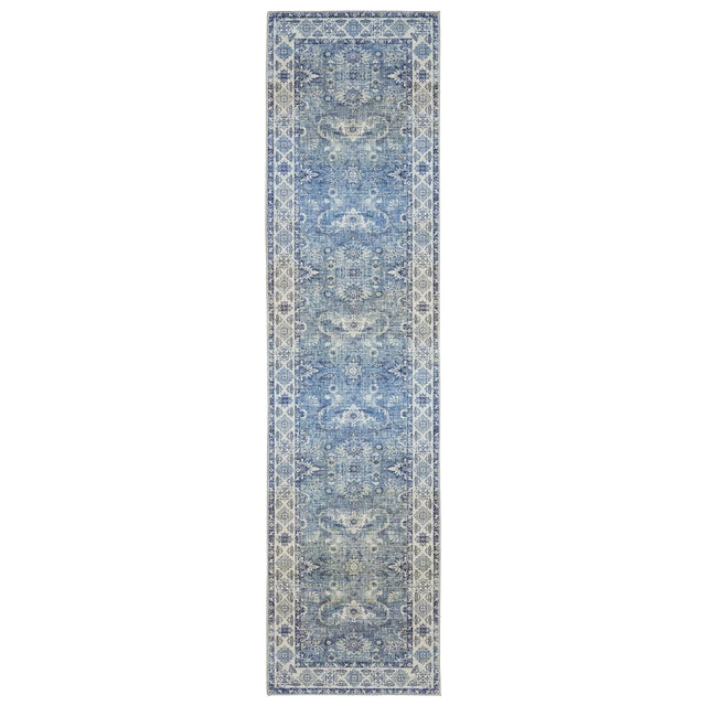 Oriental Weavers Sphinx Myers Park Myp04 Blue/ Ivory Rugs - runner