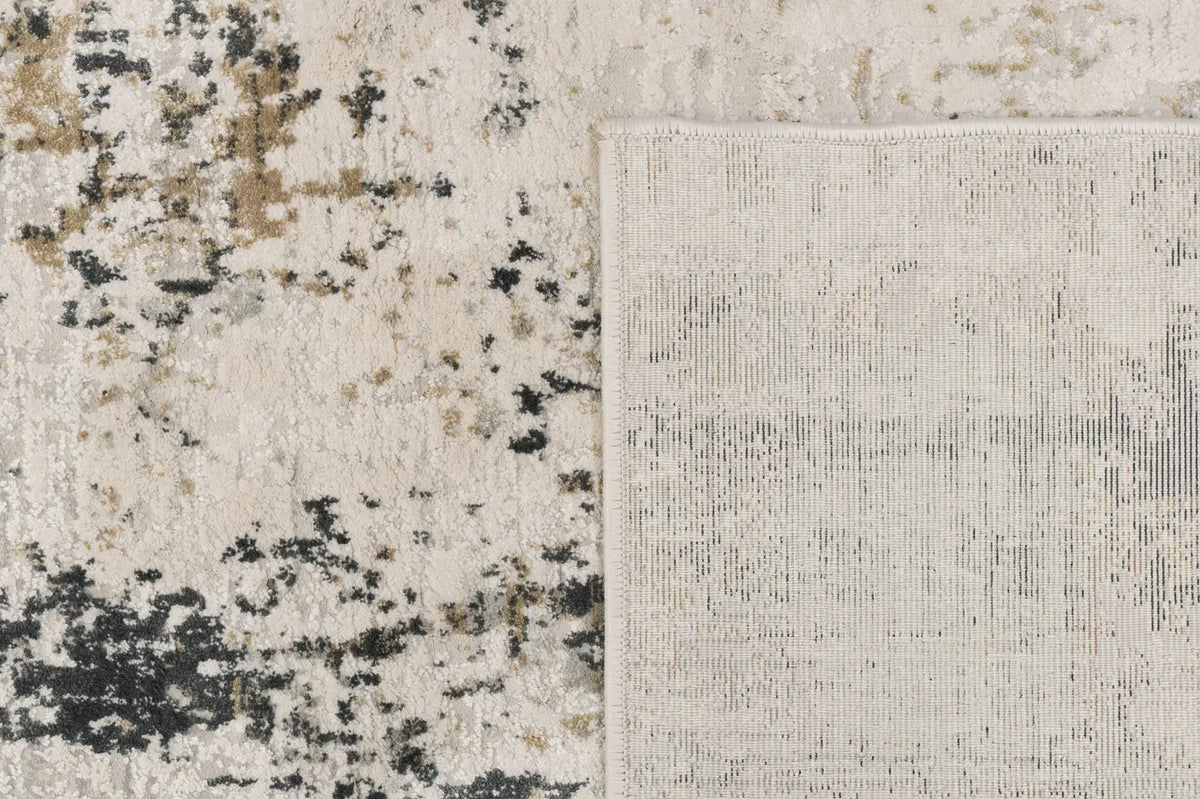 Dynamic Rugs Quartz 27050 Ivory / Grey Rugs - Corner