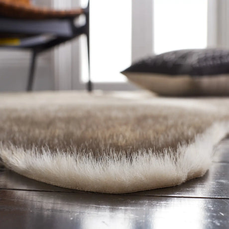 Safavieh Faux Cowhide 5'-0" x 6'-5" Rug in Grey / Ivory