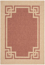 Safavieh Martha Stewart 2'-7" x 5'-0" Rug in Terracotta / Beige