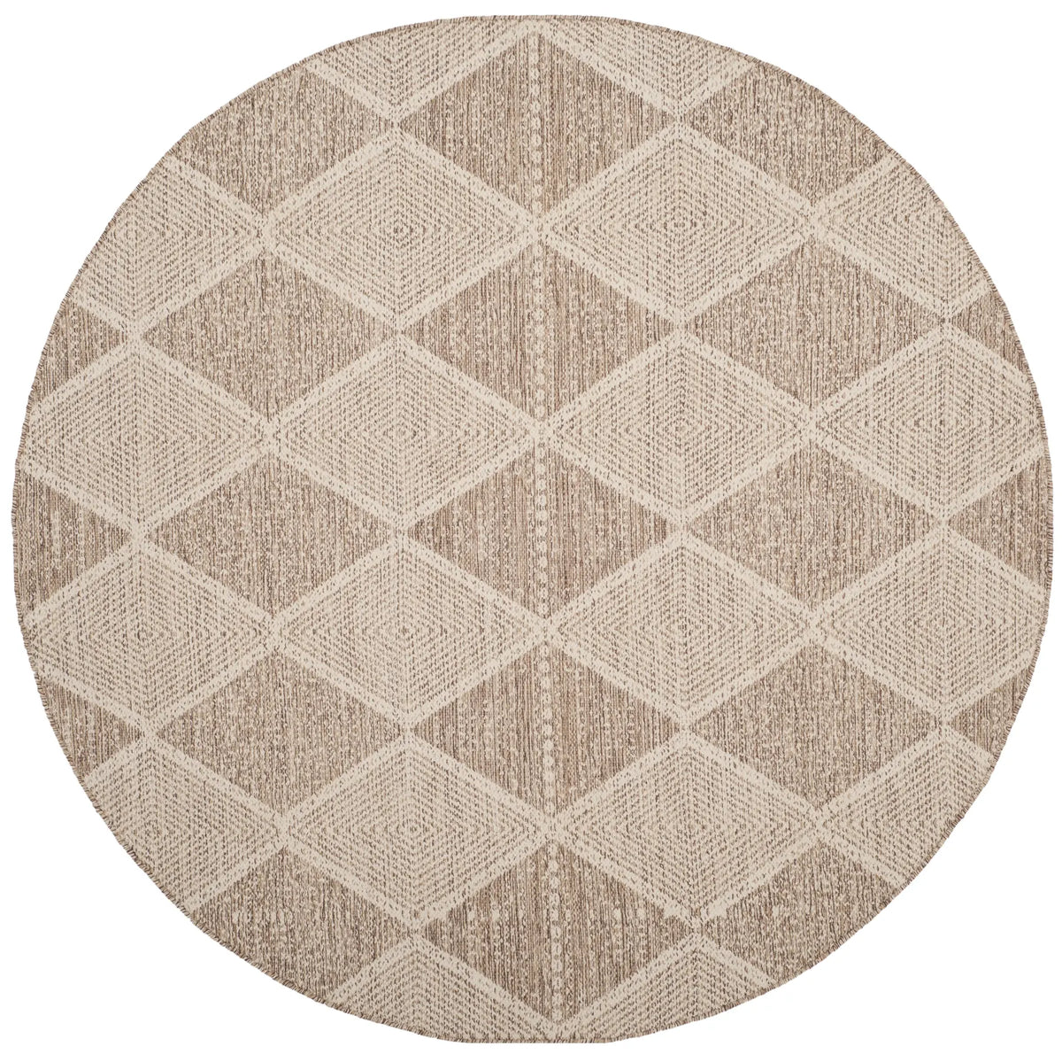 Safavieh Montauk 6'-0" x 6'-0" Rug in Beige