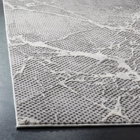 Safavieh Lurex 100 4'-0" x 6'-0" Rug in Grey / Ivory