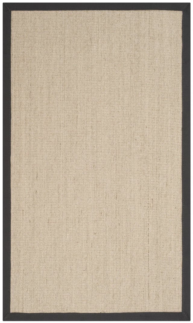 Safavieh Natural Fiber 3'-0" x 5'-0" Rug in Natural / Dark Grey
