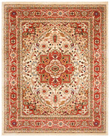 Safavieh Lyndhurst 10'-0" x 14'-0" Rug in Ivory / Rust