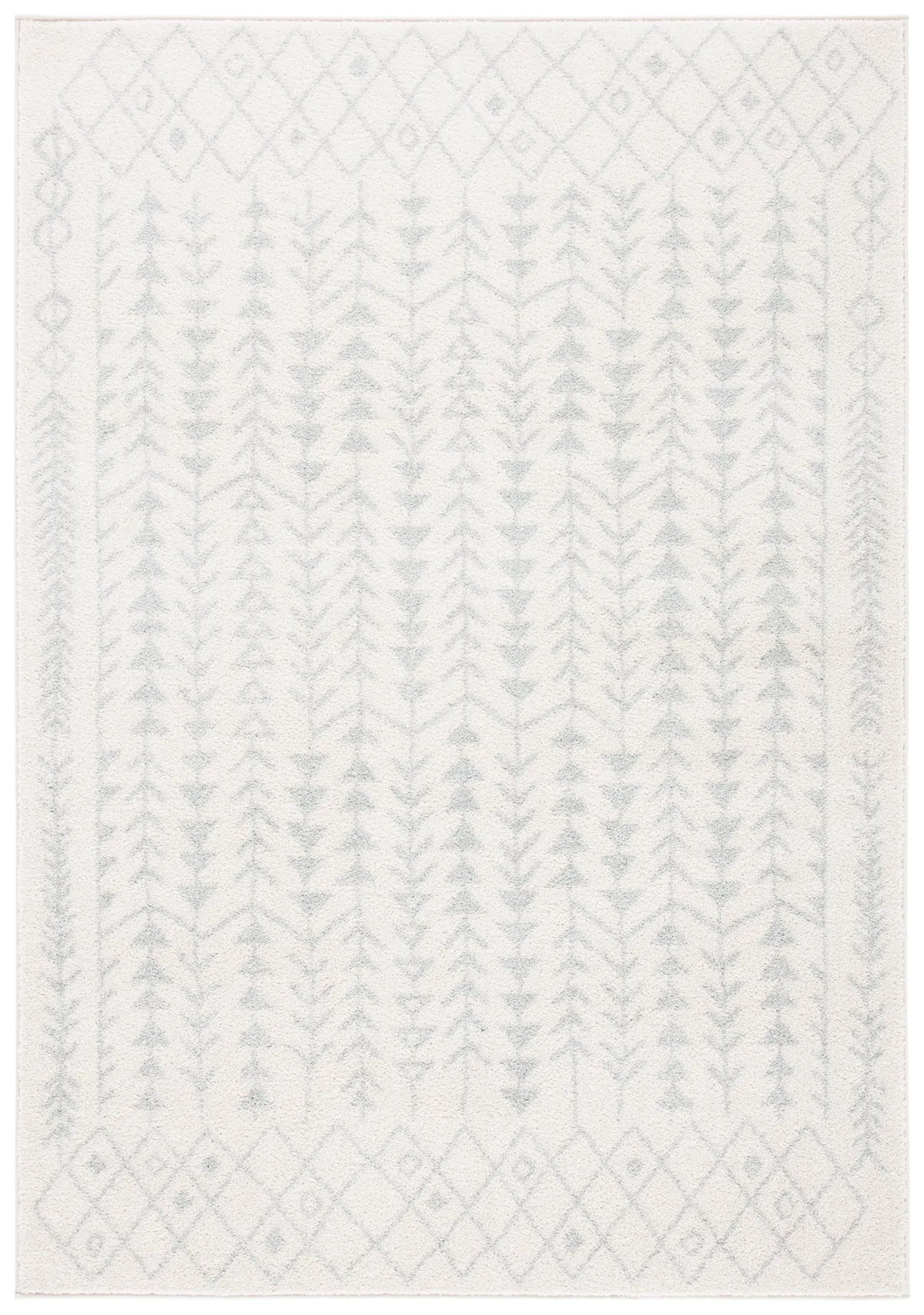 Safavieh Tulum 4'-0" x 6'-0" Rug in Ivory / Light Grey