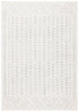 Safavieh Tulum 4'-0" x 6'-0" Rug in Ivory / Light Grey