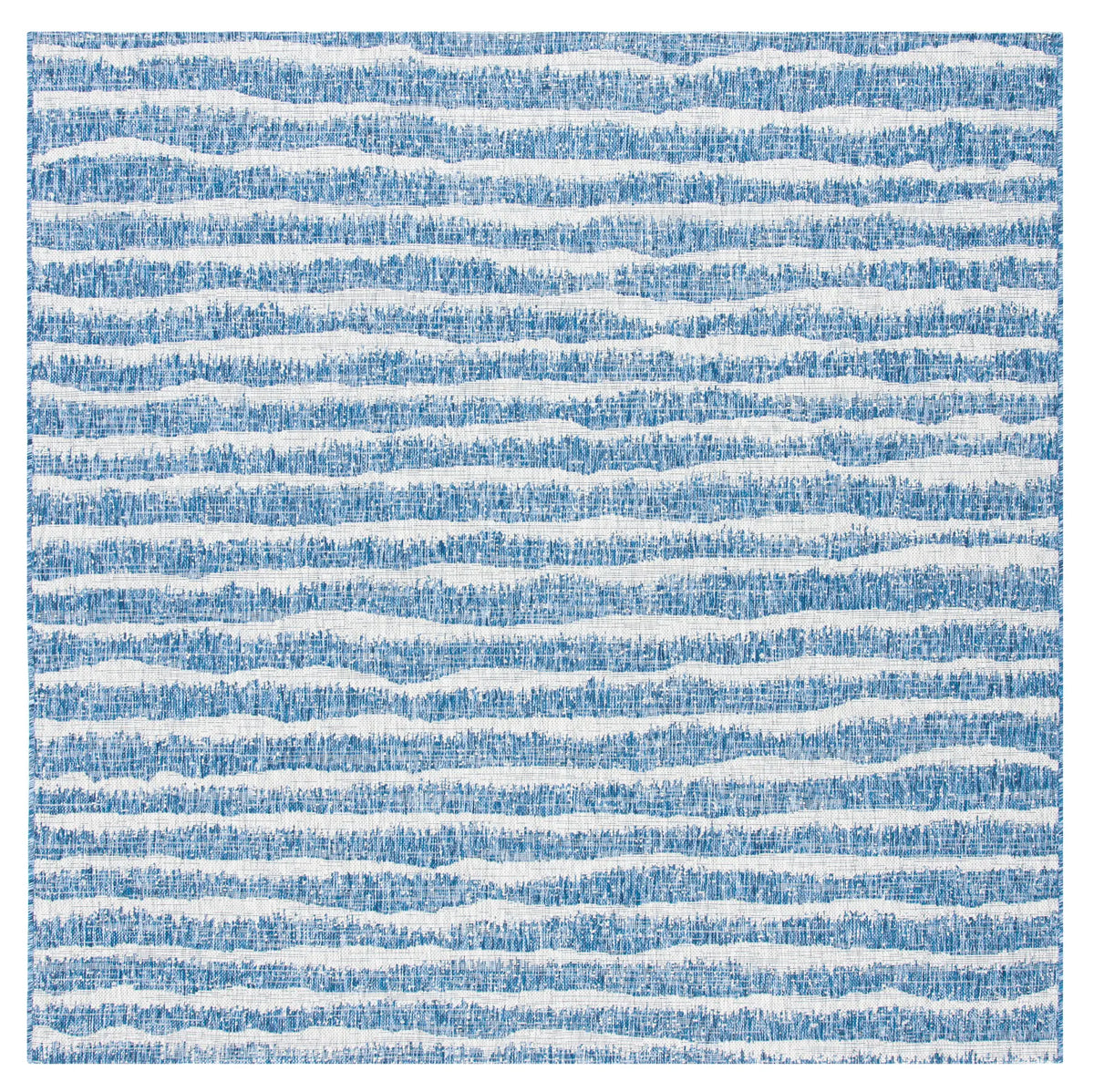 Safavieh Courtyard 6'-7" x 6'-7" Rug in Navy / Grey