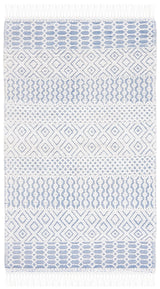 Safavieh Casablanca 4'-0" x 6'-0" Rug in Blue / Ivory
