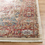 Safavieh Kashan 4'-0" x 6'-0" Rug in Ivory / Blue