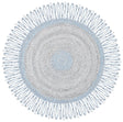 Safavieh Cape Cod 3'-0" x 3'-0" Rug in Blue / Grey