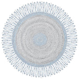 Safavieh Cape Cod 3'-0" x 3'-0" Rug in Blue / Grey