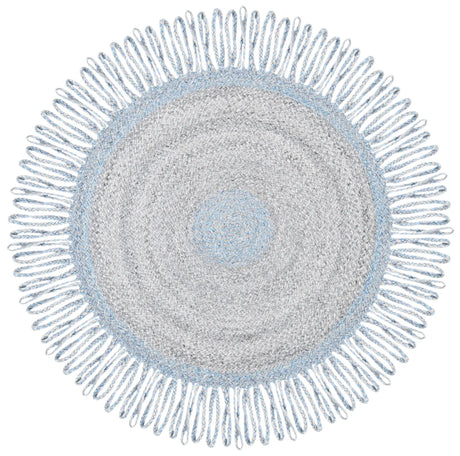Safavieh Cape Cod 3'-0" x 3'-0" Rug in Blue / Grey