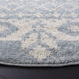 Safavieh Adirondack 6'-0" x 6'-0" Rug in Slate / Ivory