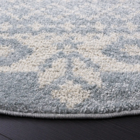 Safavieh Adirondack 6'-0" x 6'-0" Rug in Slate / Ivory