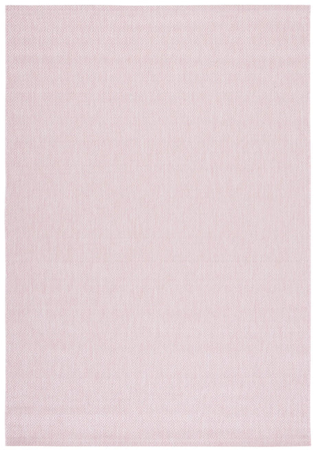 Safavieh Courtyard 4'-0" x 5'-7" Rug in Soft Pink