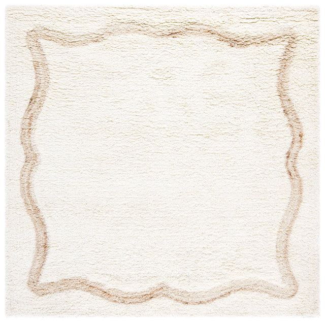 Safavieh Casablanca 6'-0" x 6'-0" Rug in Beige / Ivory