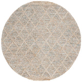 Safavieh Natural Fiber 6'-0" x 6'-0" Rug in Rust / Natural
