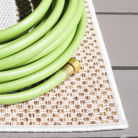 Safavieh Beach House 4'-0" x 6'-0" Rug in Beige / Brown