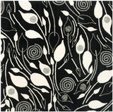 Safavieh Soho 6'-0" x 6'-0" Rug in Black / Ivory