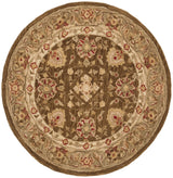 Safavieh Anatolia 4'-0" x 4'-0" Rug in Brown / Green