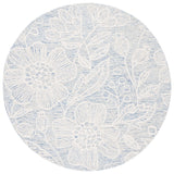 Safavieh Jardin 6'-0" x 6'-0" Rug in Blue / Ivory