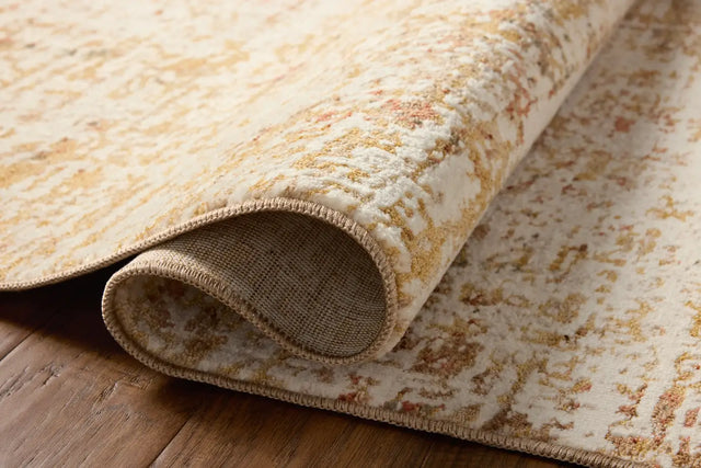 Loloi Nellie NEL-02 Sunset / Pebble Rug - pile height
