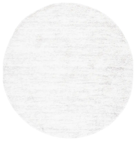 Safavieh Berber Shag 7'-0" x 7'-0" Rug in Ivory / Light Grey