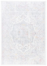 Safavieh Layla 4'-5" x 6'-5" Rug in Ivory Grey / Pink