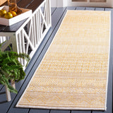 Safavieh Courtyard 2'-3" x 8'-0" Rug in Beige / Gold