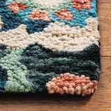 Safavieh Jardin 4'-0" x 6'-0" Rug in Charcoal / Blue
