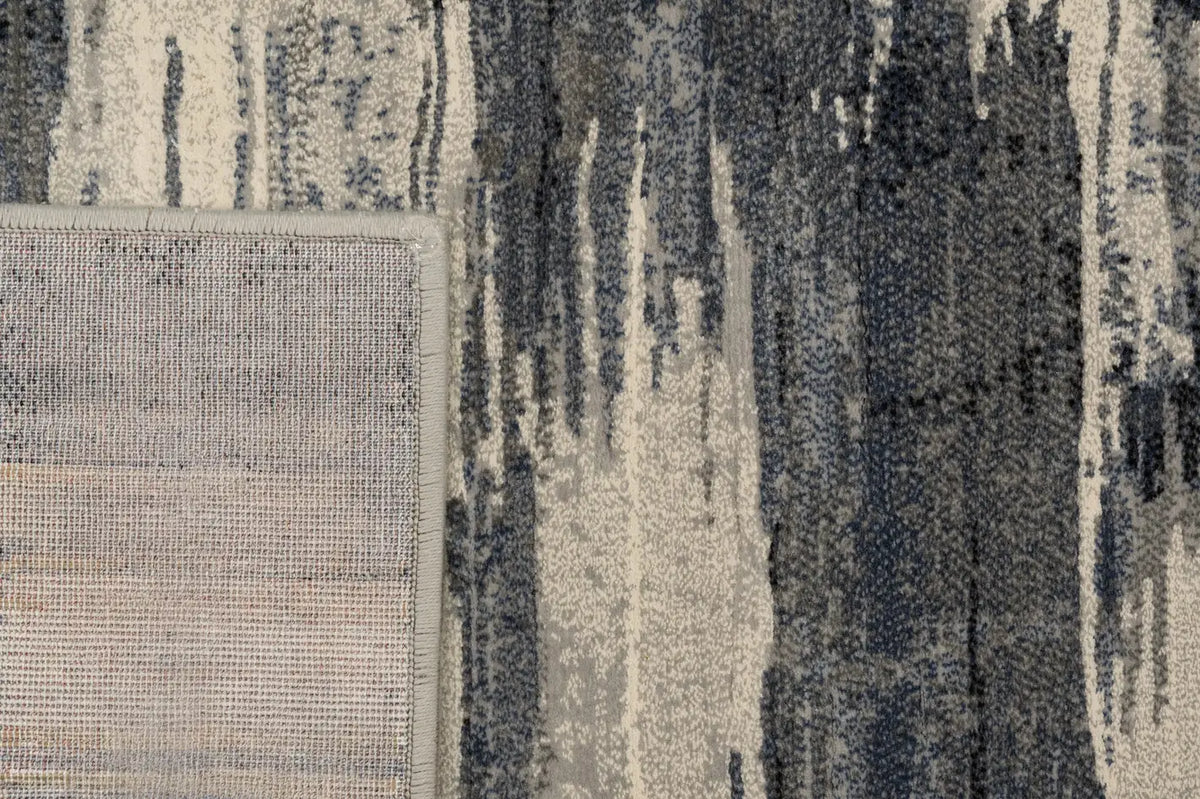 Dynamic Rugs Eclipse 63423 Blue Rugs - Corner