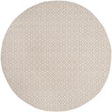 Safavieh Montauk 6'-0" x 6'-0" Rug in Ivory / Grey