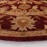 Safavieh Antiquity 6'-0" x 6'-0" Rug in Wine / Gold