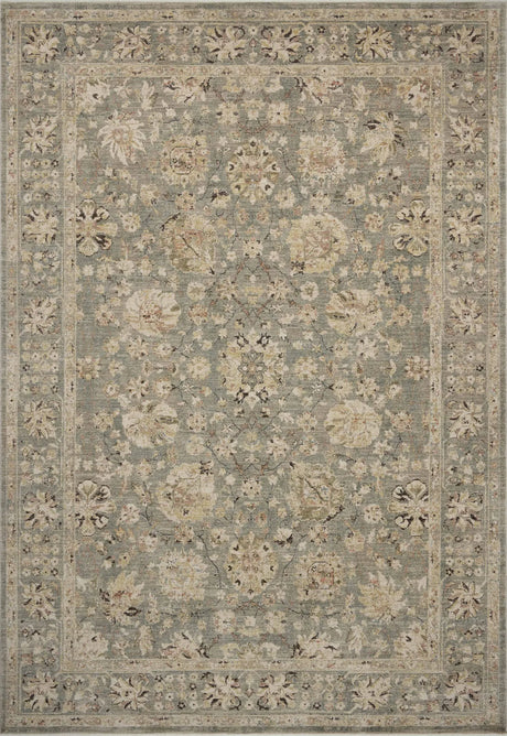Loloi Briar BRR-05 Fog / Sand Rug - main flat