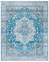 Safavieh Vintage Persian 6'-0" x 9'-0" Rug in Charcoal / Blue