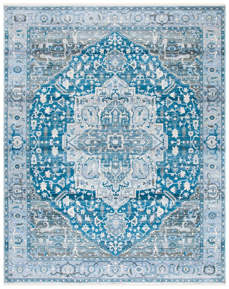 Safavieh Vintage Persian 6'-0" x 9'-0" Rug in Charcoal / Blue