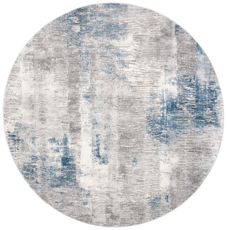 Safavieh Invista 6'-7" x 6'-7" Rug in Grey / Ivory