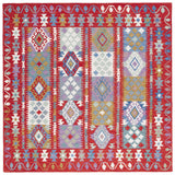Safavieh Aspen 7'-0" x 7'-0" Rug in Red / Ivory