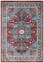 Safavieh Bayside 4'-0" x 6'-0" Rug in Blue / Red