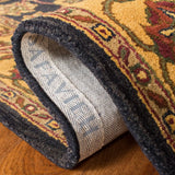 Safavieh Golden Jaipur 4'-0" x 6'-0" Rug in Black / Gold