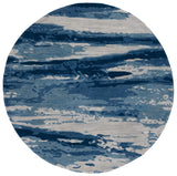 Safavieh Metro 6'-0" x 6'-0" Rug in Blue / Ivory
