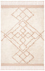Safavieh Casablanca 4'-0" x 6'-0" Rug in Rust / Ivory