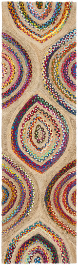Safavieh Cape Cod 2'-3" x 8'-0" Rug in Natural / Multi