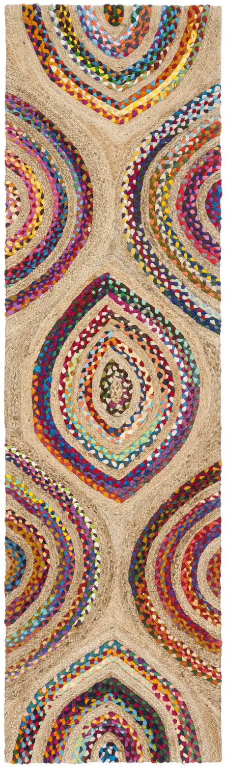 Safavieh Cape Cod 2'-3" x 8'-0" Rug in Natural / Multi