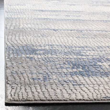 Safavieh Meadow 100 5'-3" x 7'-6" Rug in Grey / Navy