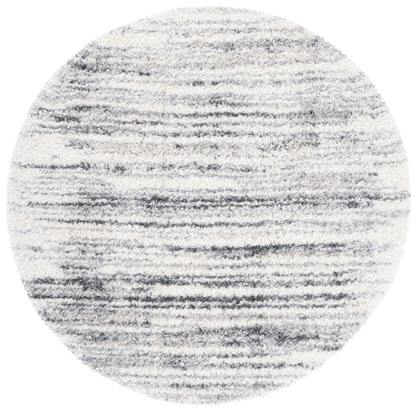 Safavieh Fontana Shag  800 10'-0" x 10'-0" Rug in Ivory / Grey